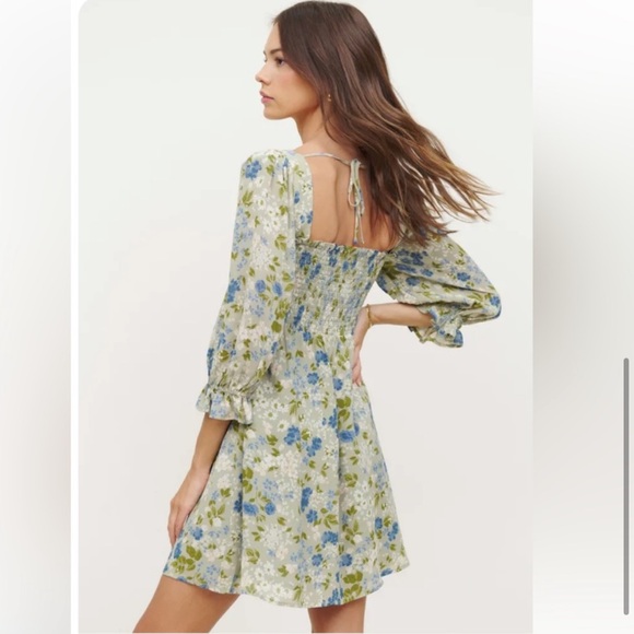 Reformation Zaria Amie Dress Size XL - Picture 2 of 11